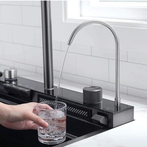 5 Botton Water fall Kitchen Sink Size 30x18x10 Inch - Image 6
