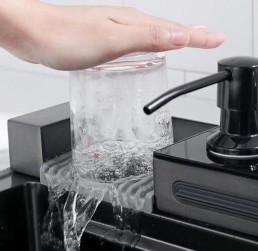 5 Botton Water fall Kitchen Sink Size 30x18x10 Inch - Image 4
