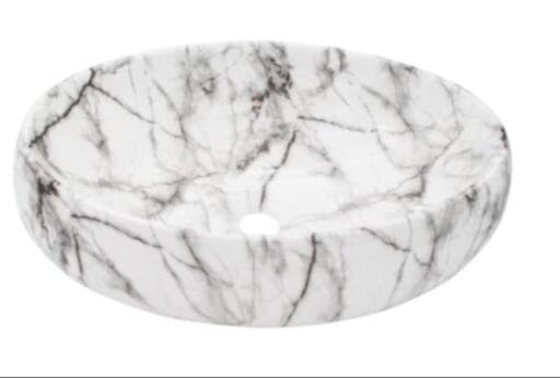 Wash Basin Marble Finished Glossy