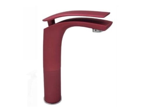 Faucet 12" Cherry Red ( Brass )