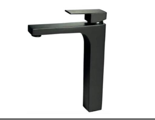Faucet 12" Mixer Full Black Matt ( Brass )